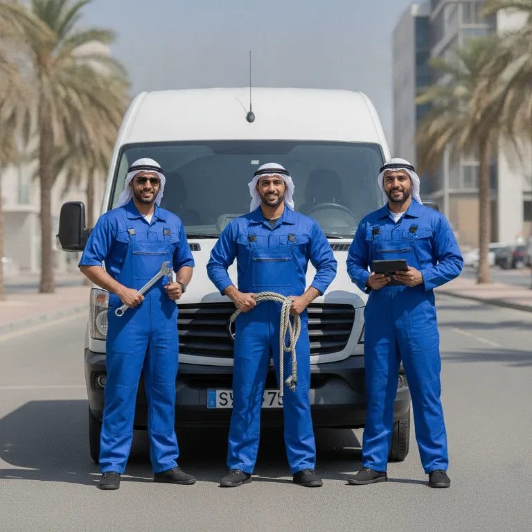 Car Towing team in Kalba